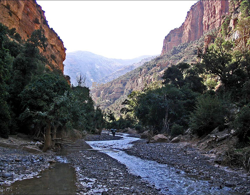 The assif Melloul and the gorges