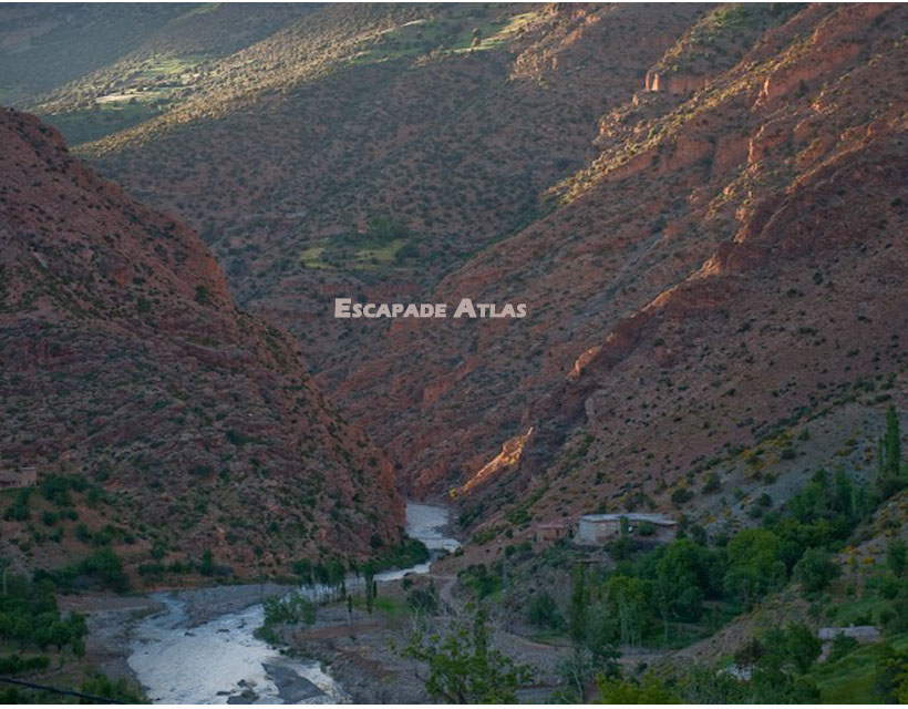 The assif Melloul and the gorges