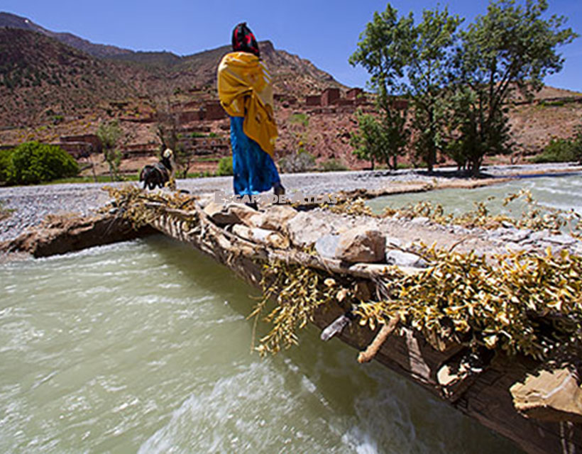 The assif Melloul and the gorges